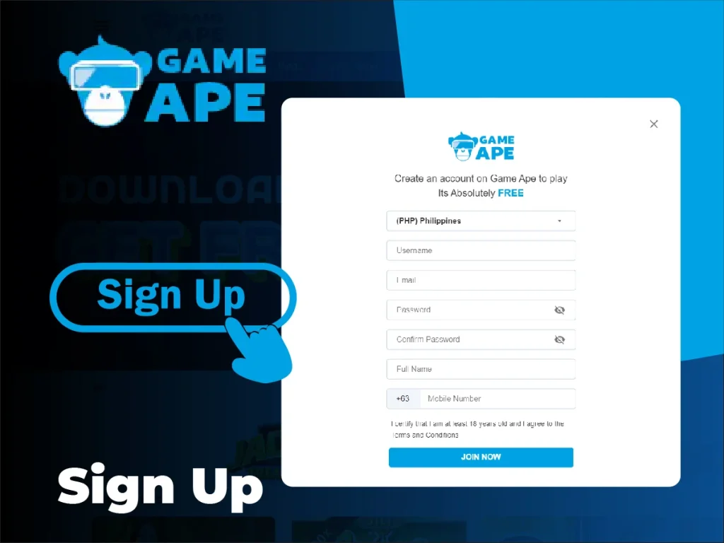 Sign up